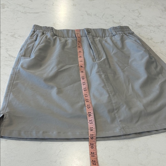 Baleaf Women’s Skort Gray Women's Grey Large Gorpcore Hiking Outdoor - Picture 8 of 12